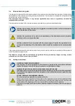 Предварительный просмотр 7 страницы OCEM DIAM3200 IGBT Use And Maintenance Manual