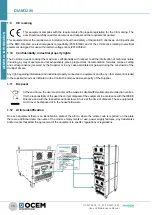 Предварительный просмотр 10 страницы OCEM DIAM3200 IGBT Use And Maintenance Manual