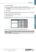 Предварительный просмотр 13 страницы OCEM DIAM3200 IGBT Use And Maintenance Manual