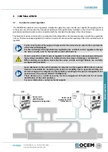 Предварительный просмотр 19 страницы OCEM DIAM3200 IGBT Use And Maintenance Manual