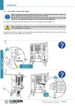 Предварительный просмотр 22 страницы OCEM DIAM3200 IGBT Use And Maintenance Manual