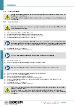 Предварительный просмотр 26 страницы OCEM DIAM3200 IGBT Use And Maintenance Manual