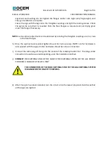 Предварительный просмотр 16 страницы OCEM LIMS Instruction Manual For Use, Installation And Maintenance