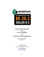 OCENCO M-20.2 Instructor'S Manual предпросмотр