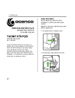 Preview for 42 page of OCENCO M-40 SCSR Instruction Booklet