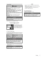 Предварительный просмотр 9 страницы OCHIAI EH-25SK Owner'S Manual