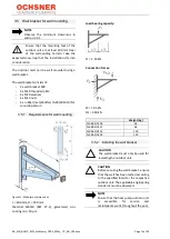 Preview for 14 page of Ochsner AIR BASIC 109 Operating Manual/Installation Manual