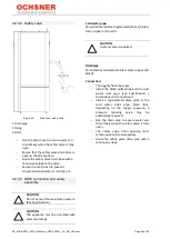 Preview for 38 page of Ochsner AIR BASIC 109 Operating Manual/Installation Manual