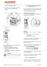 Preview for 40 page of Ochsner AIR BASIC 109 Operating Manual/Installation Manual