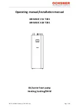 Ochsner AIR BASIC 211 T201 Operating And Installation Manual preview