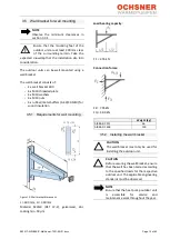 Preview for 13 page of Ochsner AIR BASIC 211 T201 Operating And Installation Manual