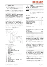 Preview for 15 page of Ochsner AIR BASIC 211 T201 Operating And Installation Manual