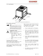 Предварительный просмотр 13 страницы Ochsner Air Eagle 414 Operating And Installation Manual