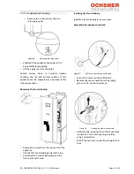 Предварительный просмотр 23 страницы Ochsner Air Eagle 414 Operating And Installation Manual