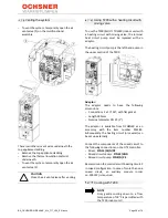 Предварительный просмотр 28 страницы Ochsner Air Eagle 414 Operating And Installation Manual