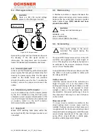 Предварительный просмотр 34 страницы Ochsner Air Eagle 414 Operating And Installation Manual