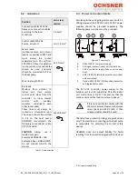 Preview for 33 page of Ochsner Air Eagle 717 Operating And Installation Manual