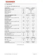 Preview for 56 page of Ochsner Air Eagle 717 Operating And Installation Manual