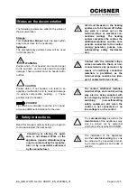 Preview for 4 page of Ochsner GMLW Installation And Operating Instructions Manual