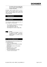 Preview for 15 page of Ochsner GMLW Installation And Operating Instructions Manual