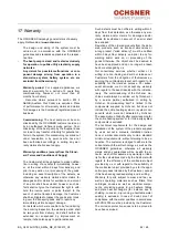 Предварительный просмотр 42 страницы Ochsner OLWI 13 Operating Instructions & Installation Instructions