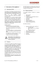 Предварительный просмотр 5 страницы Ochsner OLWI 9 Operating Instructions & Installation Instructions