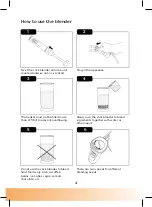 Preview for 4 page of Ocina Stick Blender Set Manual