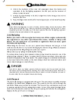 Preview for 18 page of Ockelbo B18 AL Owner'S Manual