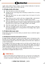 Preview for 16 page of Ockelbo B21 CAB Owner'S Manual