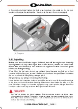 Preview for 19 page of Ockelbo B21 CAB Owner'S Manual