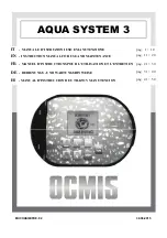 Ocmis Irrigazione AQUA SYSTEM 3 Instruction Manual For Use And Maintenance preview