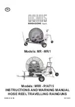 Preview for 1 page of Ocmis Irrigazione MR Instructions For Use Manual