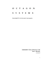 Предварительный просмотр 2 страницы Octagon 5445 User Manual