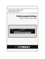 Octagon SF 1008 HD User Manual preview