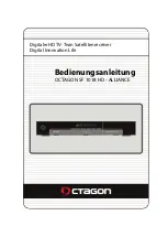 Octagon SF 1018 HD User Manual preview