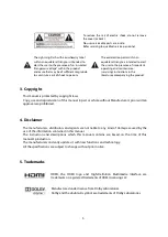 Preview for 6 page of Octagon SF 1028P HD - Noblence User Manual