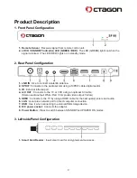 Preview for 4 page of Octagon SF 98 E2 HD User Manual