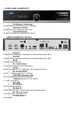 Preview for 5 page of Octagon SF8008SUPREMETWIN User Manual