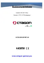 Octagon SPIRIT 4K User Manual preview