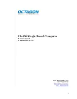 Preview for 1 page of Octagon XE-900 Reference Manual