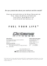 Предварительный просмотр 8 страницы Octane Fitness CROSS CiRCUIT+ KIT Safety And Assembly Instructions Manual