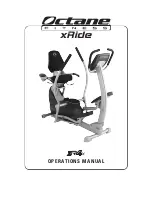 Preview for 1 page of Octane Fitness xRide xR4 Operation Manual