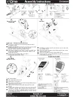 Octane Fitness XT Assembly Instructions preview