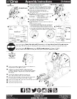 Preview for 2 page of Octane Fitness XT Assembly Instructions