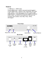 Предварительный просмотр 4 страницы Octava HD11-ARC Installation Manual