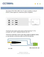 Предварительный просмотр 2 страницы Octava HDMI Over IP-PRO DSX User Manual