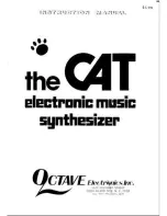 Octave CAT Instruction Manual preview