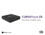 Octave PLAYNETWORK CURIOPlayer Z8 Installation Manual preview