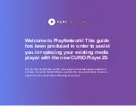 Preview for 2 page of Octave PLAYNETWORK CURIOPlayer Z8 Installation Manual