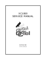 Preview for 1 page of Octel XC1000 Service Manual